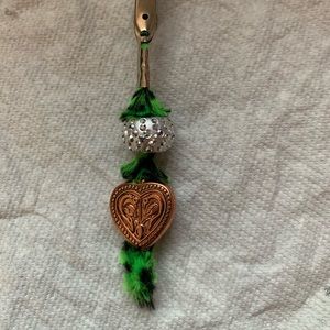 Handmade hand held roach clip